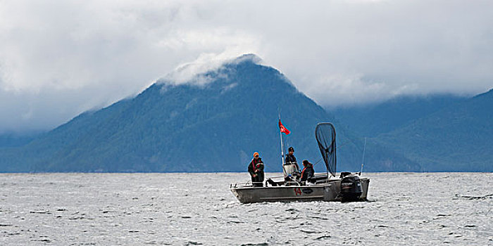 渔船,太平洋,海洋,地区性,地区,岛屿,不列颠哥伦比亚省,加拿大