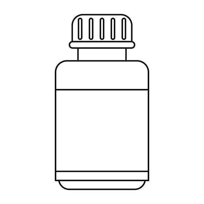 药瓶_胶囊_象征_瓶子_线条_矢量_插画_高清图片_全景视觉
