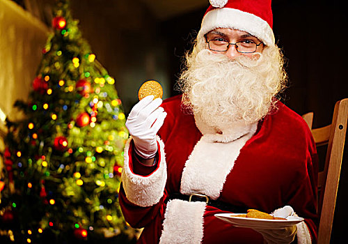 圣诞老人,喜好甜食