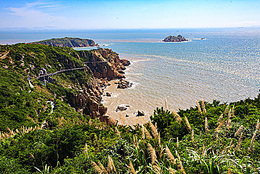 山,海岸线