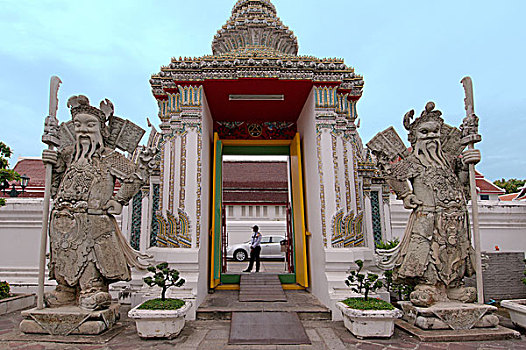 寺院,卧佛寺,名字,地区,曼谷,泰国,亚洲