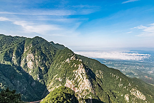 江西省九江市庐山龙首崖景区自然景观