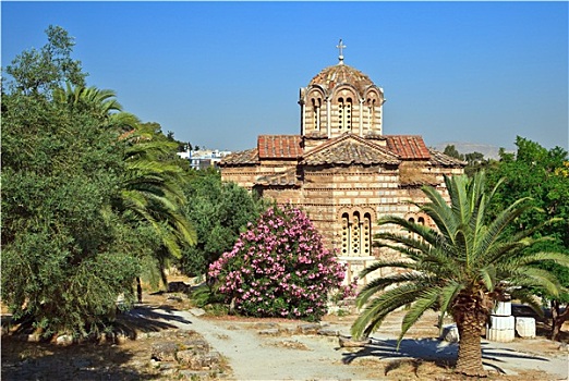 教堂,古安哥拉遗址,雅典