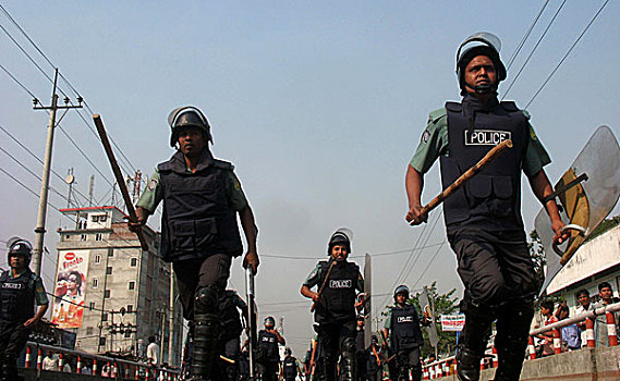 警察,动作,不协调,激进,孟加拉,校园,大学,2009年,杀死,受伤,权威