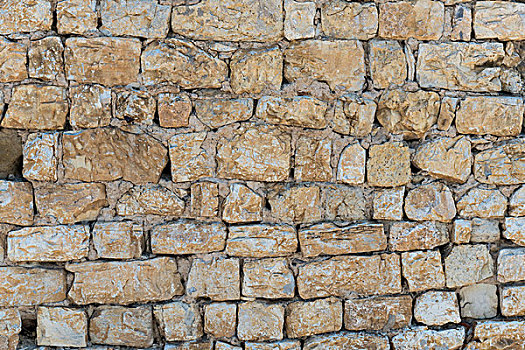 老,墙壁,不同,石头,托斯卡纳,意大利,欧洲