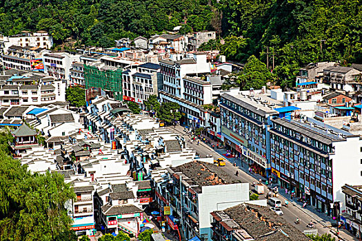 城镇风光,山,阳朔,桂林,中国