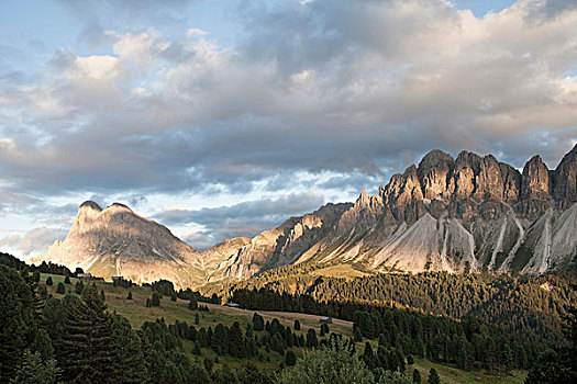 风景,白云岩,奥地利