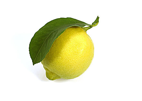 黄色,柠檬,柑橘,水果,白色背景