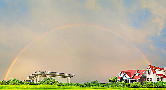 彩虹天空