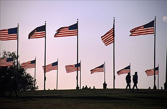 旗帜,华盛顿,纪念