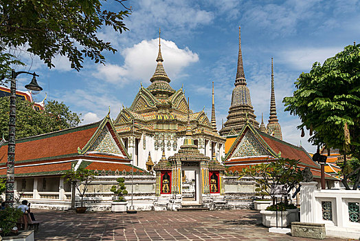 庙宇,佛教寺庙,复杂,寺院,曼谷,泰国,亚洲