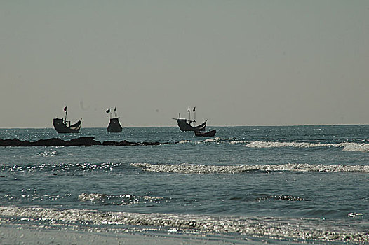 圣徒,岛屿,市场,只有,孟加拉,一个,著名,旅游胜地,本地居民,十二月,2007年