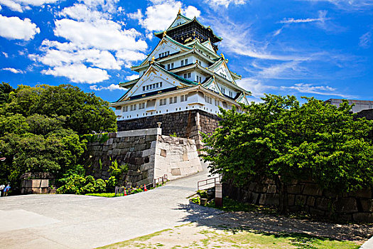 大阪城,塔