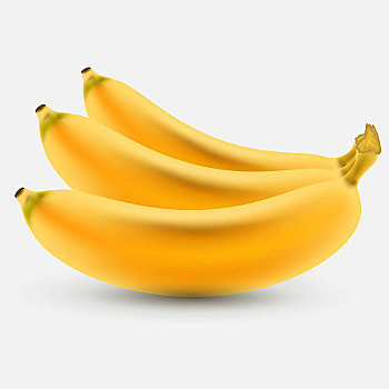 香蕉,水果,矢量,插画