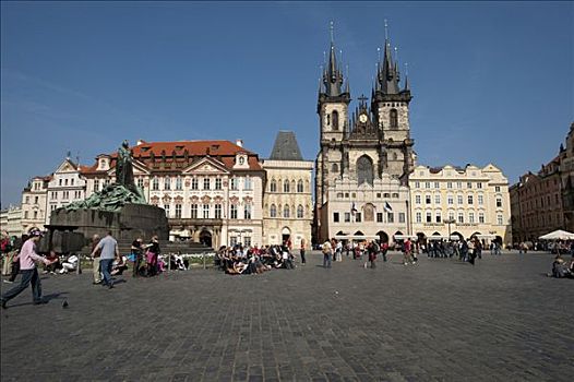 提恩教堂,布拉格,捷克共和国,欧洲