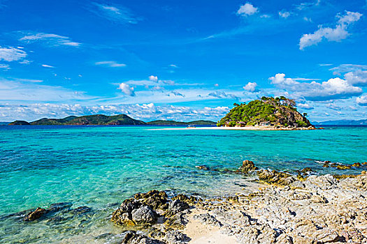 岛屿,海滩,巴拉望岛,菲律宾,亚洲