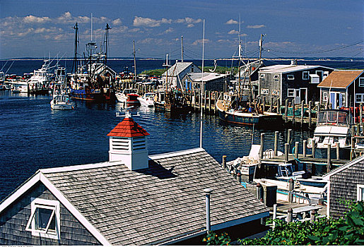 渔船,乡村,玛莎葡萄园,马萨诸塞,美国