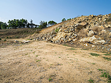 开发中的建设用地