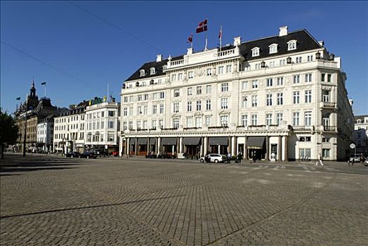 历史,豪华酒店,哥本哈根,丹麦,斯堪的纳维亚,欧洲