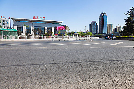 北京西直门火车北站