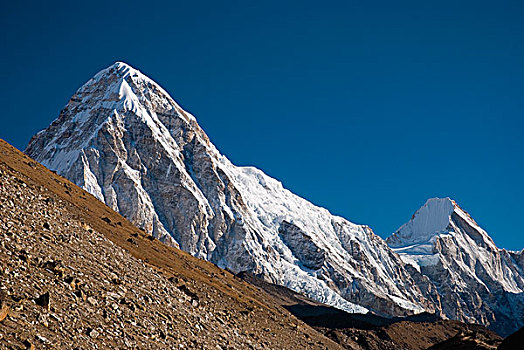 山峦,珠穆朗玛峰,区域,尼泊尔