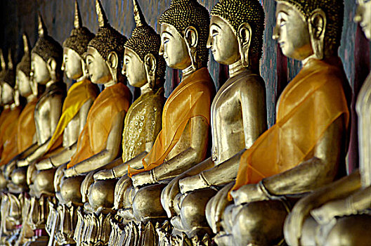 泰国,曼谷,郑王庙,庙宇,佛