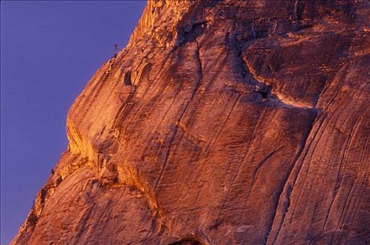 特写,岩石构造,优胜美地国家公园,加利福尼亚,美国