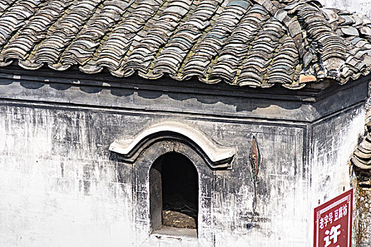 中国古老的徽派建筑