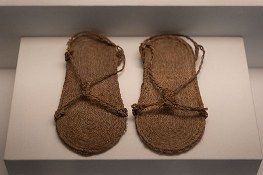 秘鲁莱梅班巴博物馆印加帝国植物纤维编织鞋