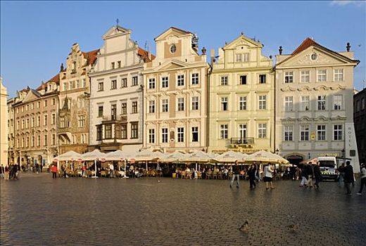 历史,老城广场,布拉格,世界遗产,捷克共和国,欧洲