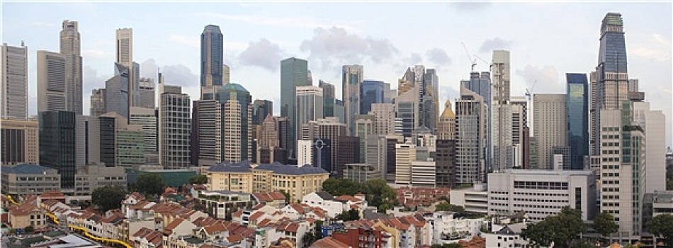 新加坡,天际线,唐人街,区域