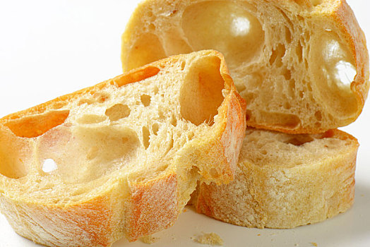 意大利拖鞋面包,面包片