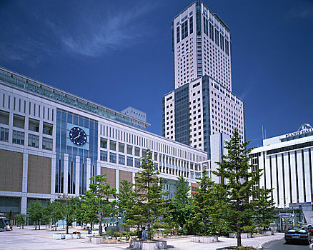 札幌,车站,塔