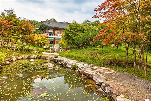 传统建筑,老建筑,庙宇,韩国