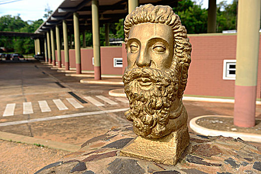 雕塑,伊瓜苏,边界,巴西,南美