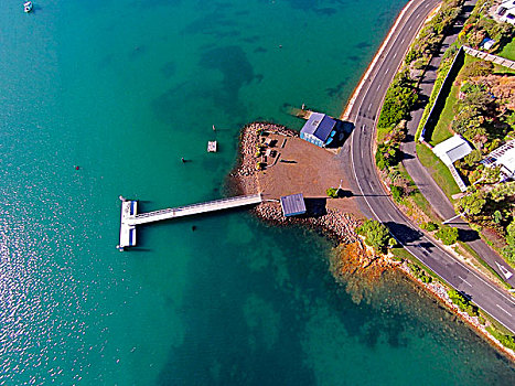 码头,奥塔哥,半岛,港口,南岛,新西兰