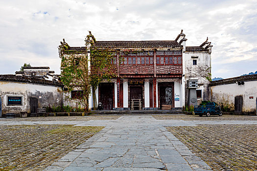 中国安徽省黟县西递村古建筑群