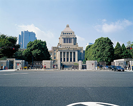 日本东京的日本国会议事堂