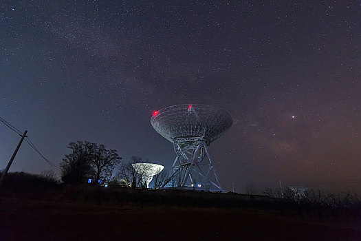 北京天文台的星空