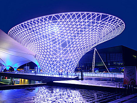 世博会中国轴建筑