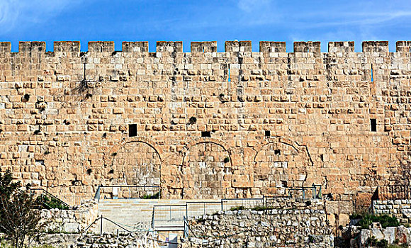大门,挖掘,耶路撒冷,以色列