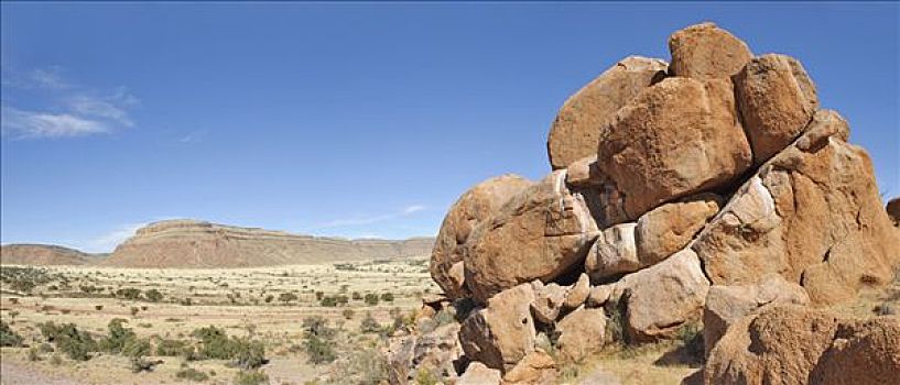 花冈岩,石头,南,纳米比亚,非洲
