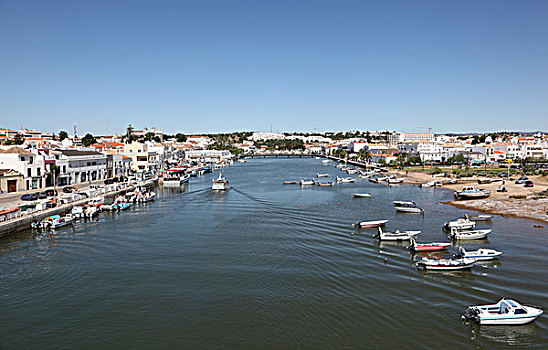 城镇,塔维拉,河,阿尔加维,葡萄牙