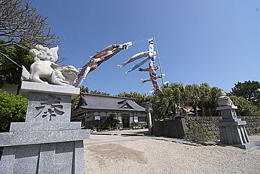 石狮,青岛,神祠