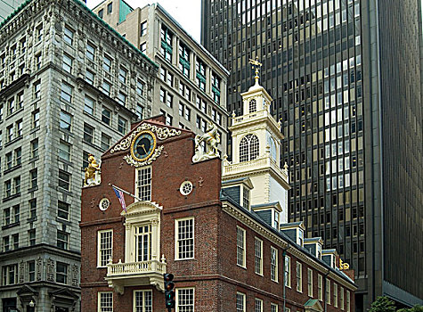 老州议会建筑,波士顿,马萨诸塞