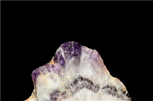 紫水晶,矿物质,黑色