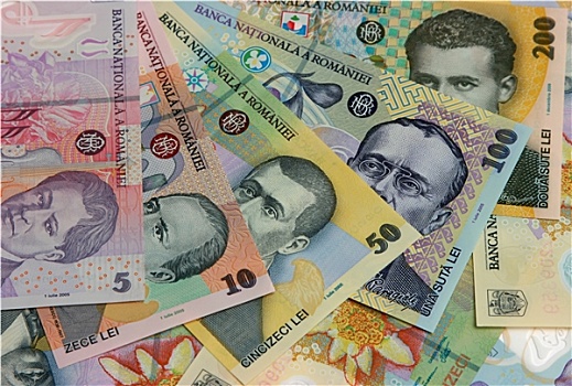 罗马尼亚,货币,特写