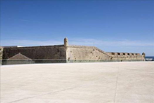 墙壁,中世纪城市,卡斯卡伊斯,葡萄牙