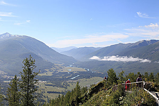 喀纳斯湖景区