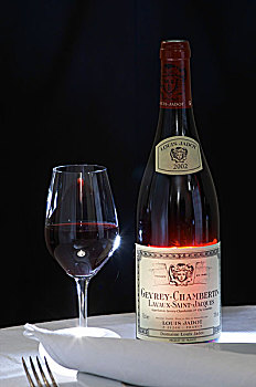 瓶子,拉沃,圣徒,2002年,红色,勃艮第,葡萄酒,法国